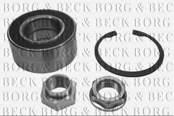 BORG & BECK BWK084 Комплект подшипника ступицы колеса