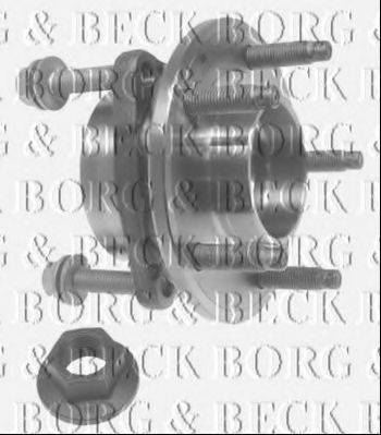BORG & BECK BWK1170 Комплект підшипника маточини колеса
