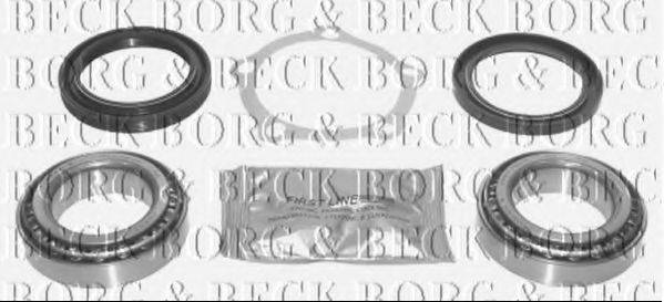 BORG & BECK BWK133 Комплект підшипника маточини колеса