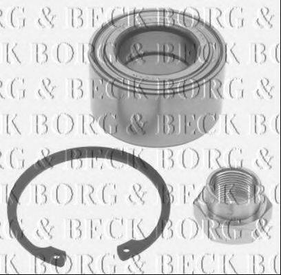 BORG & BECK BWK342 Комплект підшипника маточини колеса