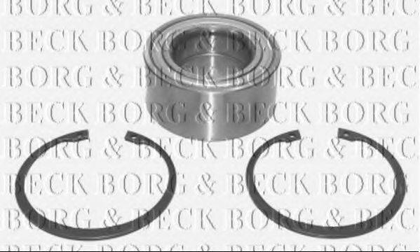 BORG & BECK BWK344 Комплект подшипника ступицы колеса