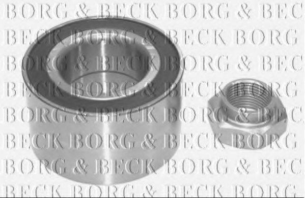 BORG & BECK BWK467 Комплект підшипника маточини колеса