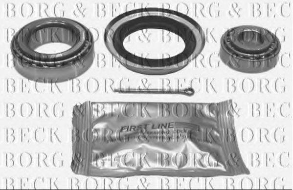 BORG & BECK BWK517 Комплект підшипника маточини колеса