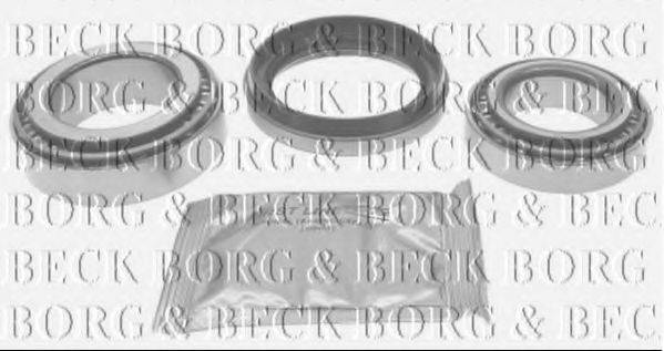 BORG & BECK BWK607 Комплект підшипника маточини колеса