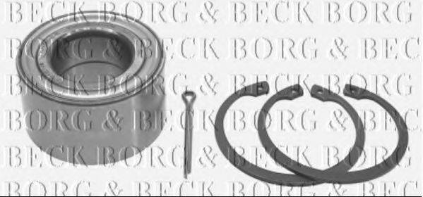 BORG & BECK BWK692 Комплект підшипника маточини колеса