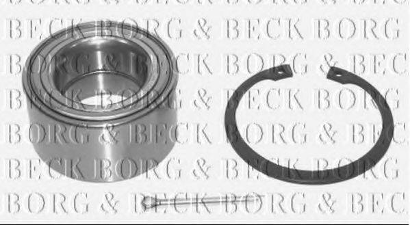 BORG & BECK BWK759 Комплект підшипника маточини колеса