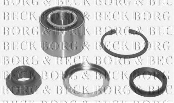BORG & BECK BWK080 Комплект підшипника маточини колеса
