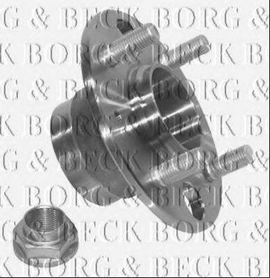 BORG & BECK BWK1019 Комплект підшипника маточини колеса