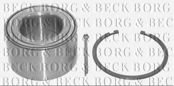 BORG & BECK BWK1047 Комплект підшипника маточини колеса