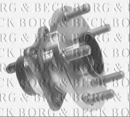 BORG & BECK BWK1155 Комплект підшипника маточини колеса