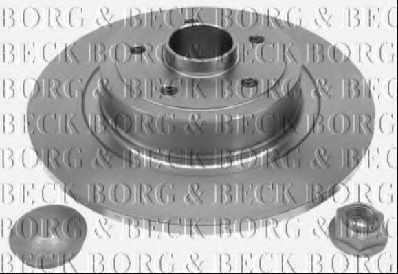 BORG & BECK BWK1217 Комплект підшипника маточини колеса