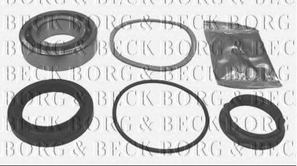 BORG & BECK BWK296 Комплект підшипника маточини колеса