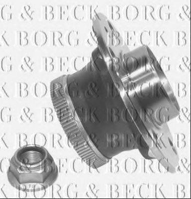 BORG & BECK BWK633 Комплект підшипника маточини колеса