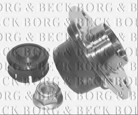 BORG & BECK BWK710 Комплект підшипника маточини колеса