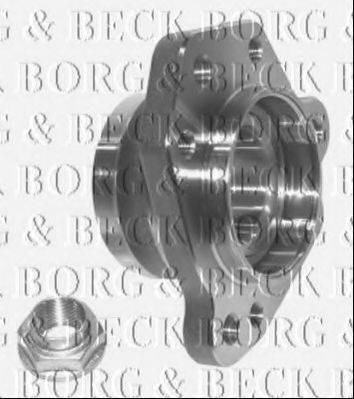 BORG & BECK BWK756 Комплект підшипника маточини колеса