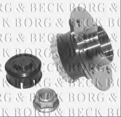 BORG & BECK BWK796 Комплект підшипника маточини колеса