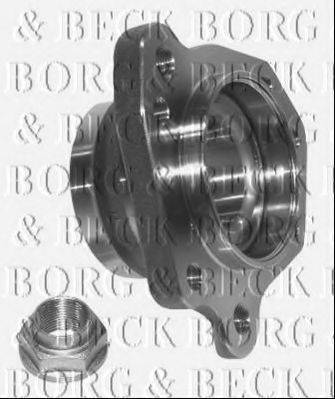 BORG & BECK BWK872 Комплект підшипника маточини колеса