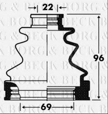 BORG & BECK BCB2872