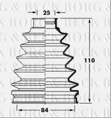 BORG & BECK BCB6054