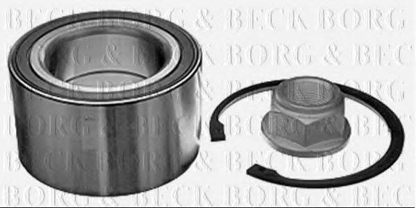 BORG & BECK BWK1271 Комплект підшипника маточини колеса