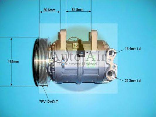 AUTO AIR GLOUCESTER 149654 Компресор, кондиціонер