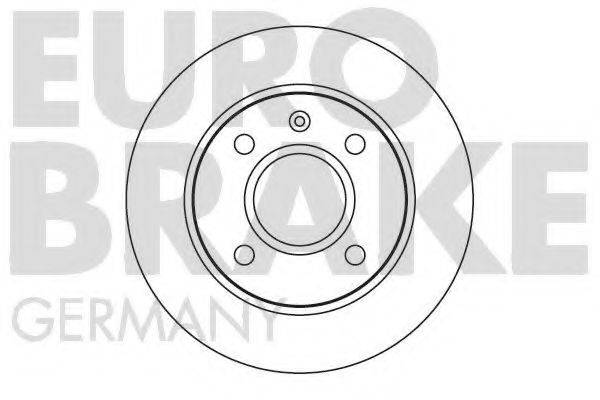 EUROBRAKE 5815202526 гальмівний диск