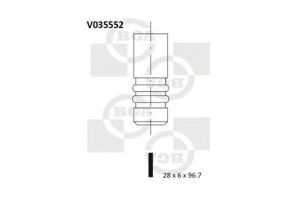 BGA V035552 Випускний клапан
