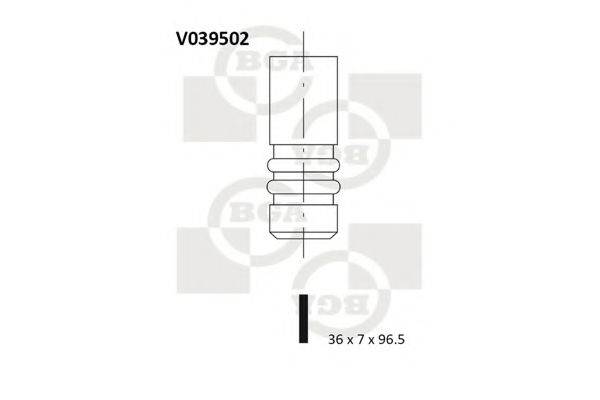 BGA V039502 Впускний клапан