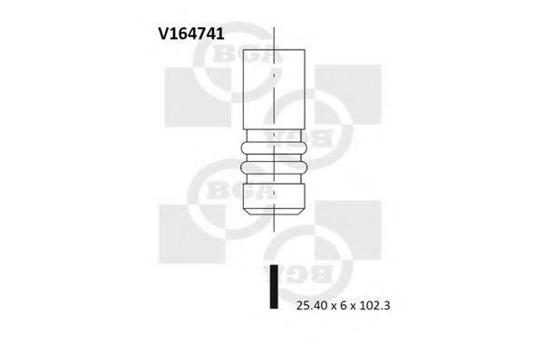 BGA V164741 Випускний клапан