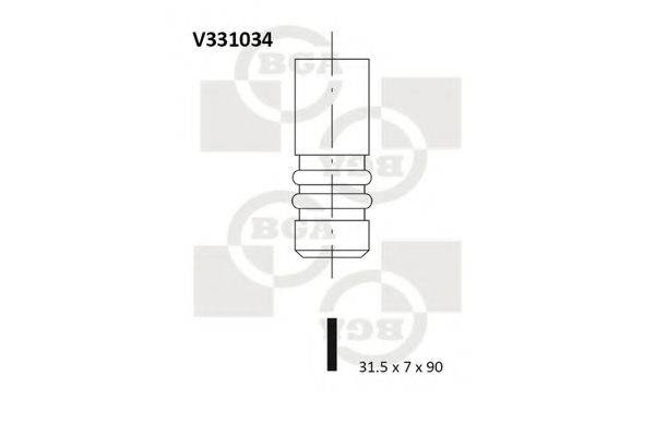 BGA V331034 Випускний клапан