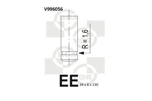 FAI AUTOPARTS EV95137 Випускний клапан