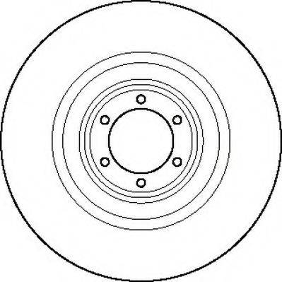 DELPHI BG2169 гальмівний диск