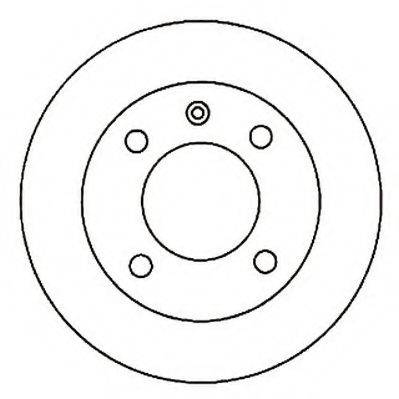 VALEO 186161 гальмівний диск