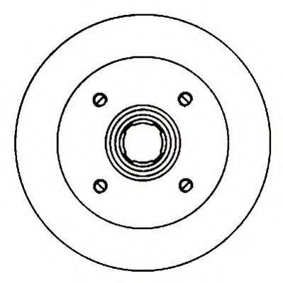 A.B.S. 15976 гальмівний диск