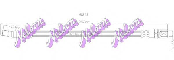 BROVEX-NELSON H1242 Гальмівний шланг