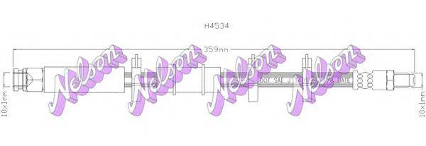 BROVEX-NELSON H4534 Гальмівний шланг