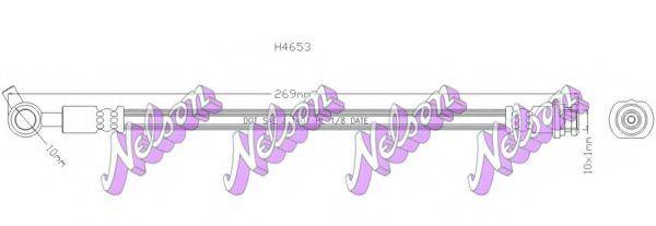 BROVEX-NELSON H4653 Гальмівний шланг