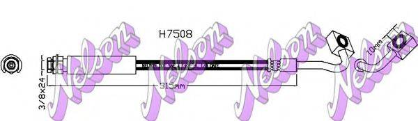 BROVEX-NELSON H7508 Гальмівний шланг