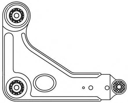 FRAP 1530 Важіль незалежної підвіски колеса, підвіска колеса
