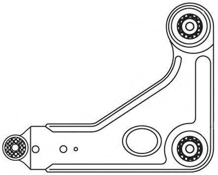 FRAP 1531 Важіль незалежної підвіски колеса, підвіска колеса