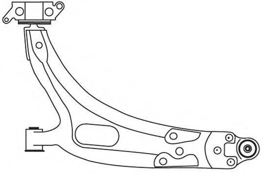 FRAP 1726 Важіль незалежної підвіски колеса, підвіска колеса