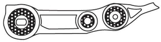 FRAP 2586 Важіль незалежної підвіски колеса, підвіска колеса