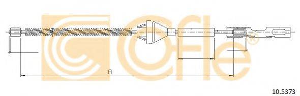COFLE 105373 Трос, стоянкова гальмівна система