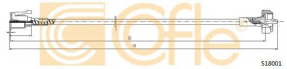 COFLE S18001 Трос спідометра