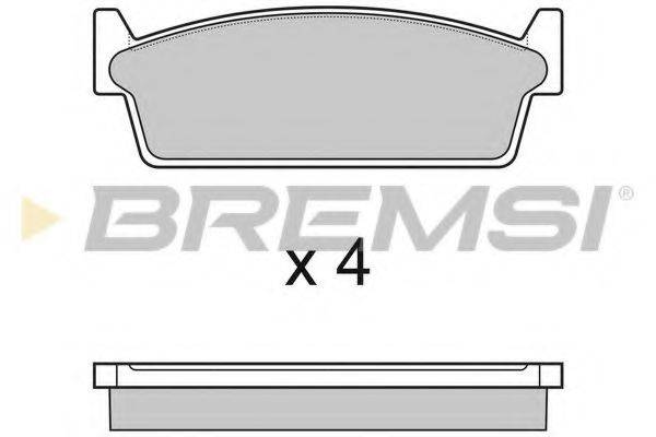 BREMSI BP2440