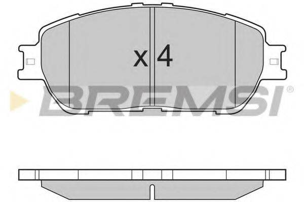 BREMSI BP3209