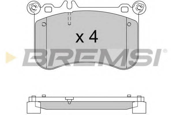 BREMSI BP3563