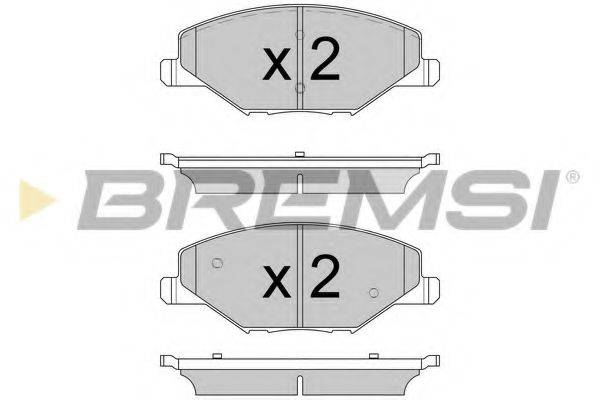 BREMSI BP3591
