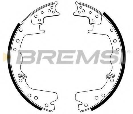BREMSI 40583 Комплект гальмівних колодок