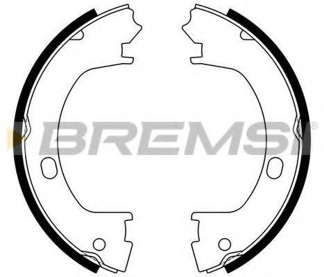 BREMSI 40643 Комплект гальмівних колодок, стоянкова гальмівна система
